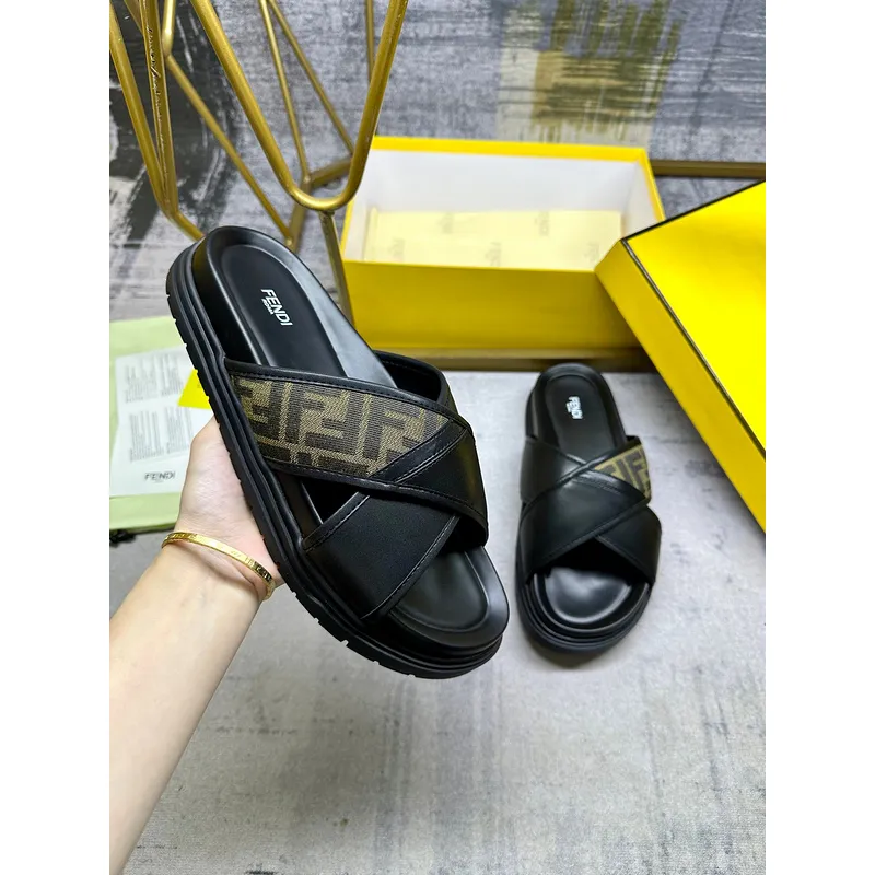 Fendi shoes for Fendi Slippers for men #A50790 Fendi shoes for Fendi Slippers for men #A50790