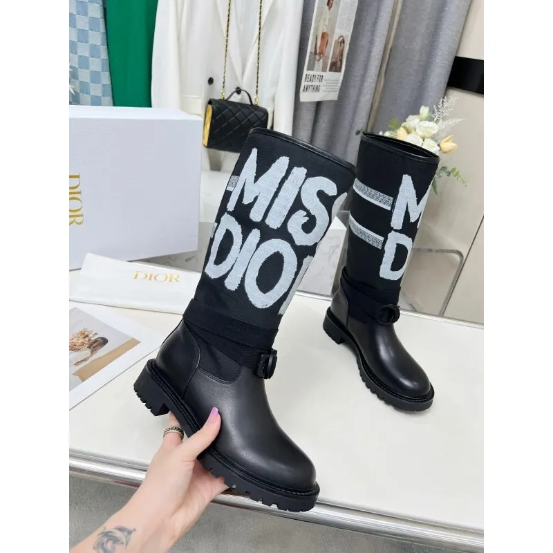 D-ior Shoes for D-ior boots for women 3cm #A55101