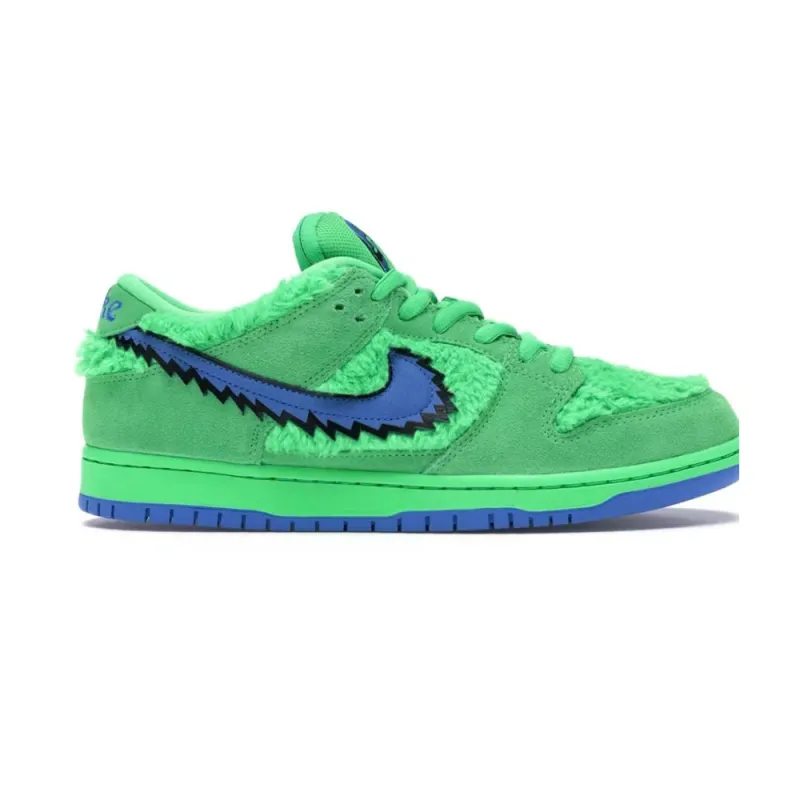 Nike SB Dunk Low x Grateful Dead Green Bear #A54233 Nike SB Dunk Low x Grateful Dead Green Bear #A54233