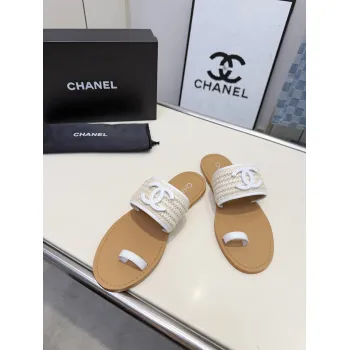 Chanel shoes for Womens Chanel slippers #A65139