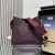 Prada 1BC073 Large Tote Bag - Burgundy Leather Crossbody Style with Adjustable Logo Strap #A59501