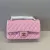 Authentic Chanel Classic Flap Bag in Light  Caviar Leather good Hardware  Wide 25cm #A54377