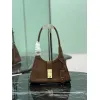 Prada Brown Suede Handbag 1BG580  #A55278