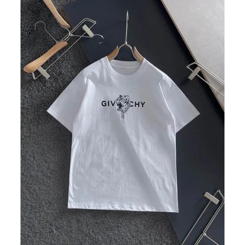 Givenchy T-shirts for MEN tiger Black/White #A47155