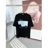 Loewe Chia Elephant-Print Cotton-Jersey T-Shirt Black/White #A53829