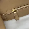 Prada Leather Handbag Collection In Classic Black And Tan Tones #A51642