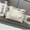 Loewe Flamenco Nappa Leather Drawstring Tote 30x24.5x10.5cm #A63860
