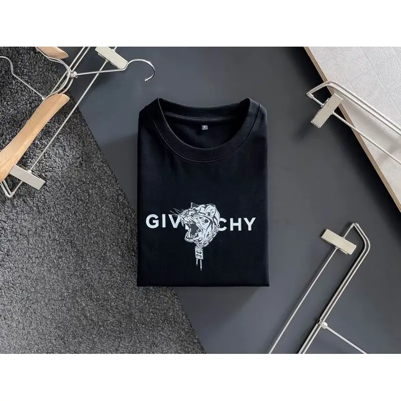 Givenchy T-shirts for MEN tiger Black/White #A47155