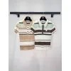 Chanel Monogram Knit Short Sleeve Crew Neck Blouse #A63659