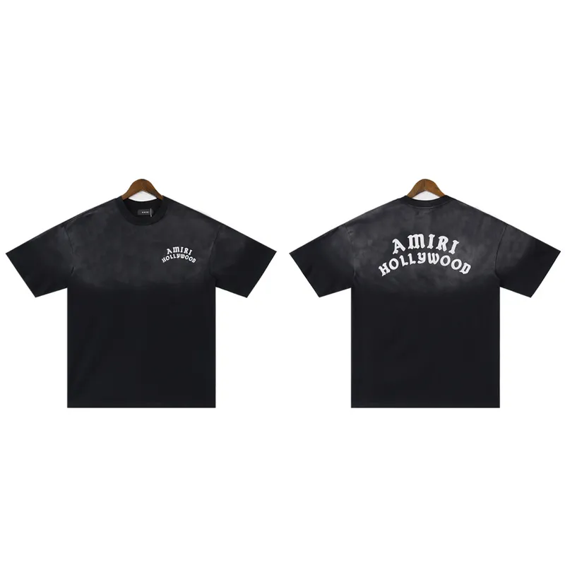 AMIRI Black/White AMIRI Hollywood  T-shirt Amiri #A53433
