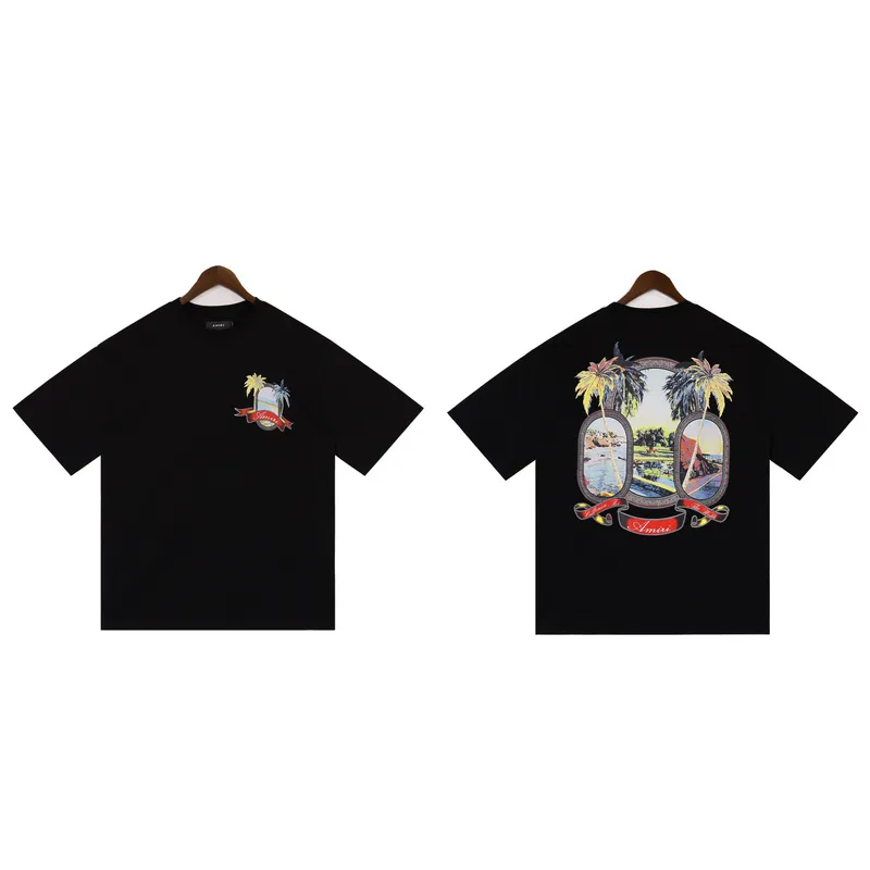 AMIRI Cotton Paradise T-Shirt for men Black/White #A53415