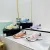 Chanel Denim Suede Calfskin Neon Orange CC Logo Trainers #A53211