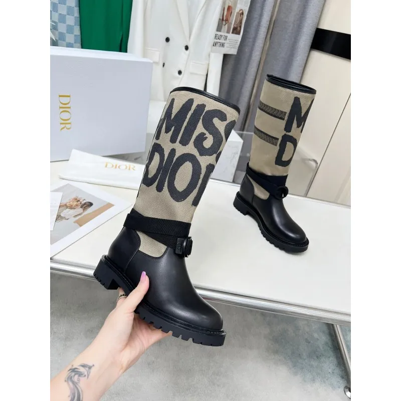 D-ior Shoes for D-ior boots for women 3cm #A55102