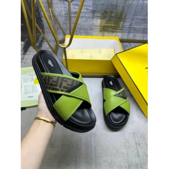 Fendi shoes for Fendi Slippers for men #A50788