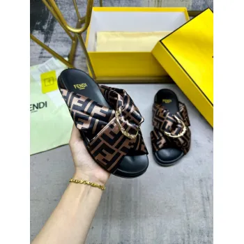 Fendi shoes for Fendi slippers for women #A49895