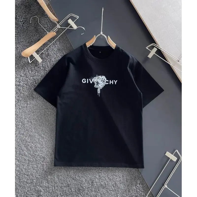 Givenchy T-shirts for MEN tiger Black/White #A47155