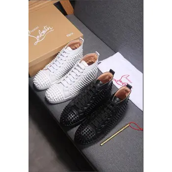 CL Redbottom Bottom Red Bottoms Studded Spikes CL Mens casual Shoes Sneakers (4 colors) #963398