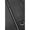 Loewe Black Leather Backpack With Distinctive Zipper And Branding For Modern Urban Style #A50064