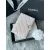 Chanel Quilted Caviar Leather Passport Holder In Blush Pink With Signature CC Turnlock #A50709