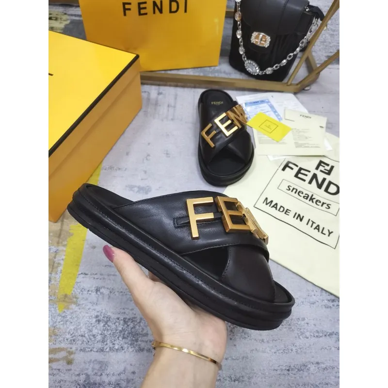 Fendi shoes for Fendi slippers for women #999921036