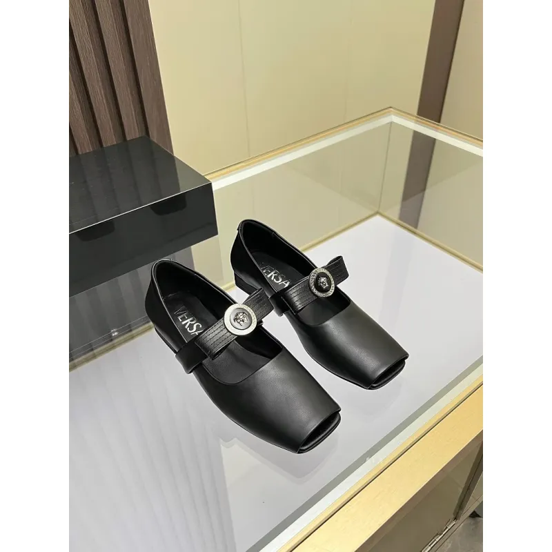 Versace shoes for Womens Versace Flats #A64788