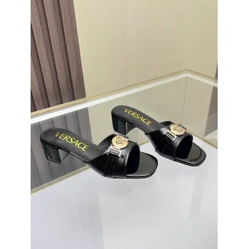 Versace shoes for Womens Versace Slippers heel height:3.5cm #A64782