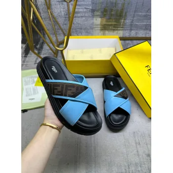 Fendi shoes for Fendi Slippers for men #A50787