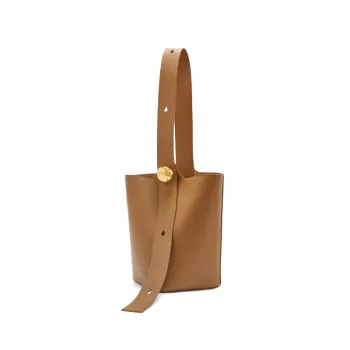 Loewe  Backpack - Multi-Tone Leather Patchwork, Anagram Logo, Drawstring Closure & Zipper Pocket, Stylish Luxury Backpack for Everyday Use #A56854