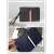 Bally Black Leather Clutch With Signature Stripe For Sophisticated Accessorizing #A51669