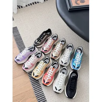 Chanel shoes for Womens Chanel Sneakers Trainers - Calfskin & suede calfskin #A54186