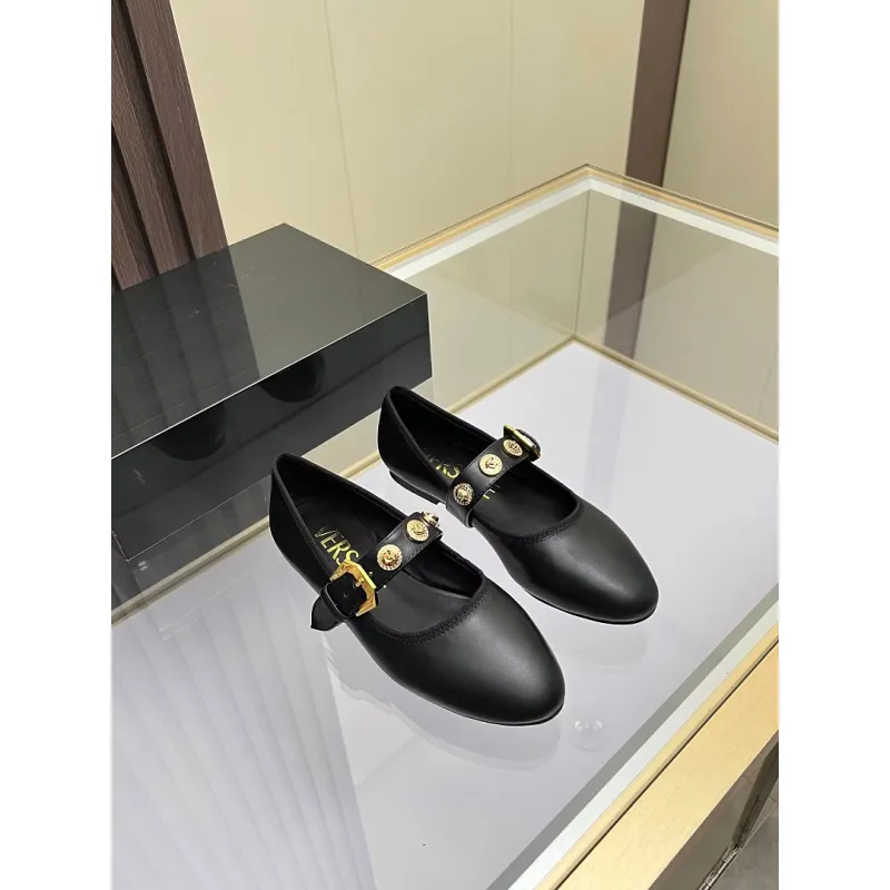 Versace shoes for Womens Versace Flats #A64766