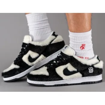Verdy x Nike SB Dunk Low Shoe Black/White #A53411