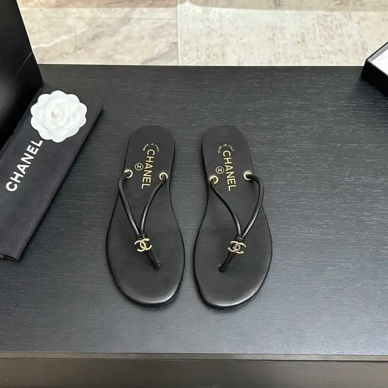 Chanel shoes for Womens Chanel slippers #A63915