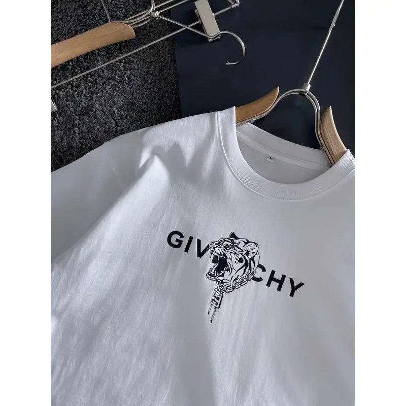 Givenchy T-shirts for MEN tiger Black/White #A47155