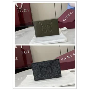 Gucci 812681 Leather Card Case, Top Quality, 12x8cm #A61848
