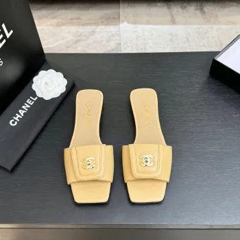 Chanel shoes for Womens Chanel slippers #A62878