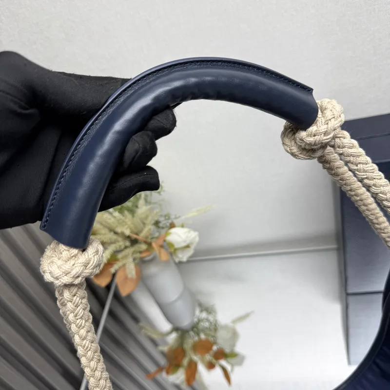 Prada Nylon Handbag Collection With Rope Handles In Versatile Colors #A51641