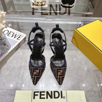 Fendi shoes for Fendi High-heeled shoes for women #A61797