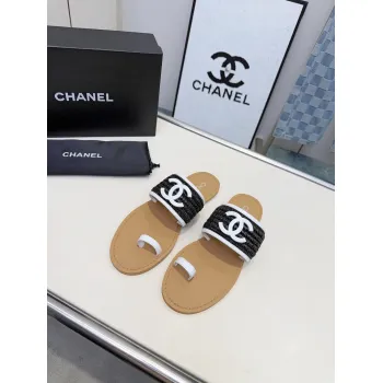 Chanel shoes for Womens Chanel slippers #A65137