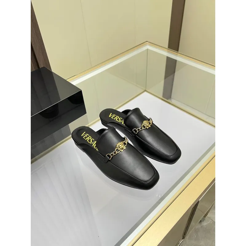 Versace shoes for Womens Versace Slippers heel height:2cm #A64789