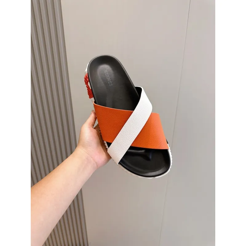 Hermes Slippers Shoes for Men #A63087