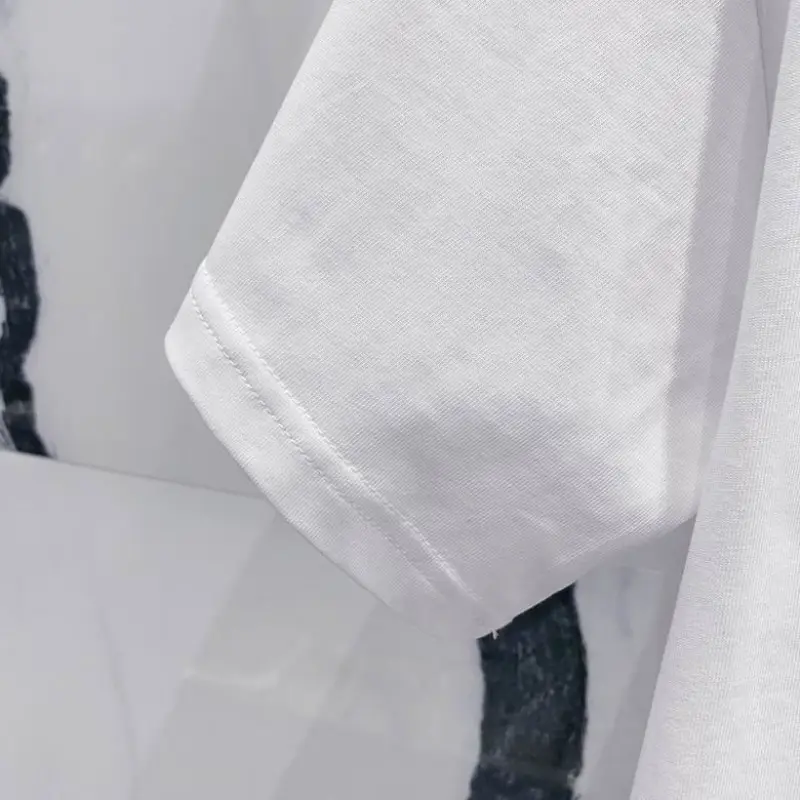 Givenchy T-shirts for MEN Black/White #A47171