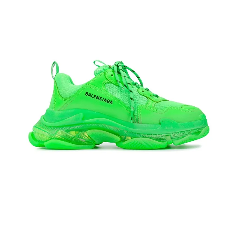 Balenciaga Unisex Shoes 1:1 best quality 19SS Triples green air cushion shoes #9121718 Balenciaga Unisex Shoes 1:1 best quality 19SS Triples green air cushion shoes #9121718