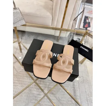 Chanel shoes for Womens Chanel slippers #A63954