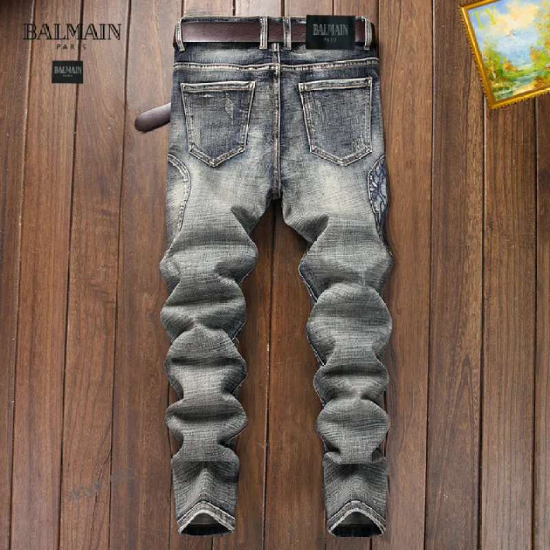 Ripped Jeans for Mens Long Jeans #A46093