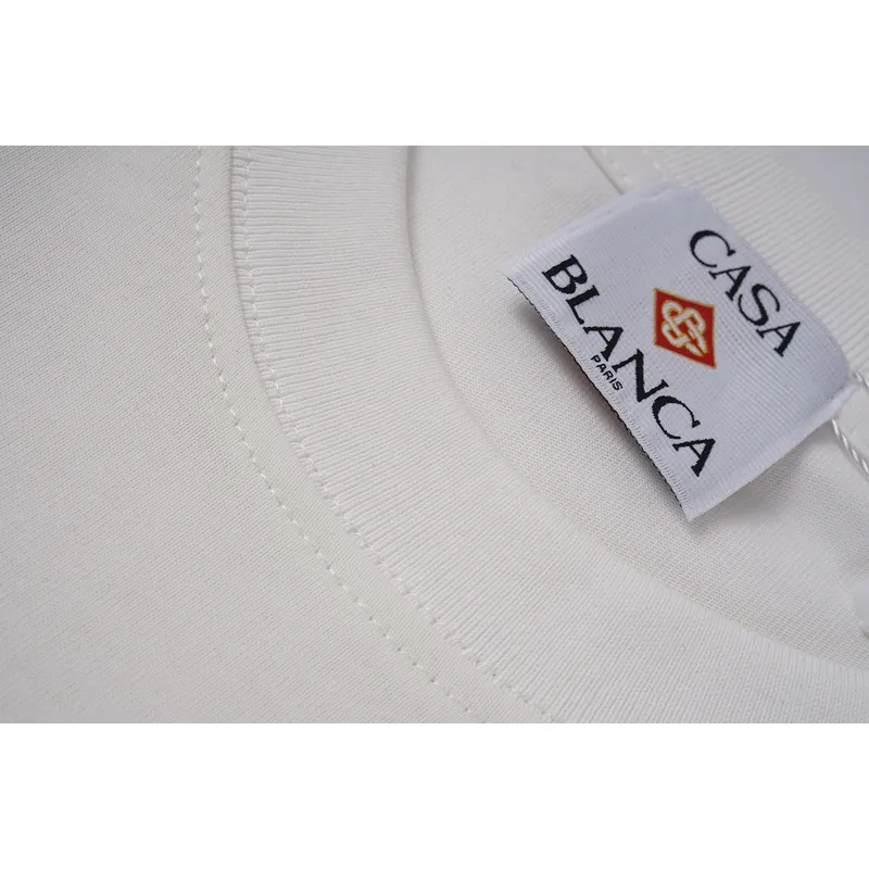Casablanca LArc Colore Printed Cotton T-shirt Pink/Black/White Casablanca #A53438 Casablanca LArc Colore Printed Cotton T-shirt Pink/Black/White Casablanca #A53438