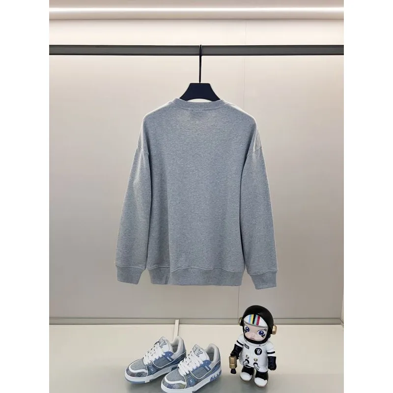 Gucci Cream Sweatshirt With Classic Louis Vuittonogo And Interlocking G Design #A54418