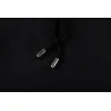 Off - White Black Washed Hoodie With Subtle Red Louis Vuittonogo #A54250