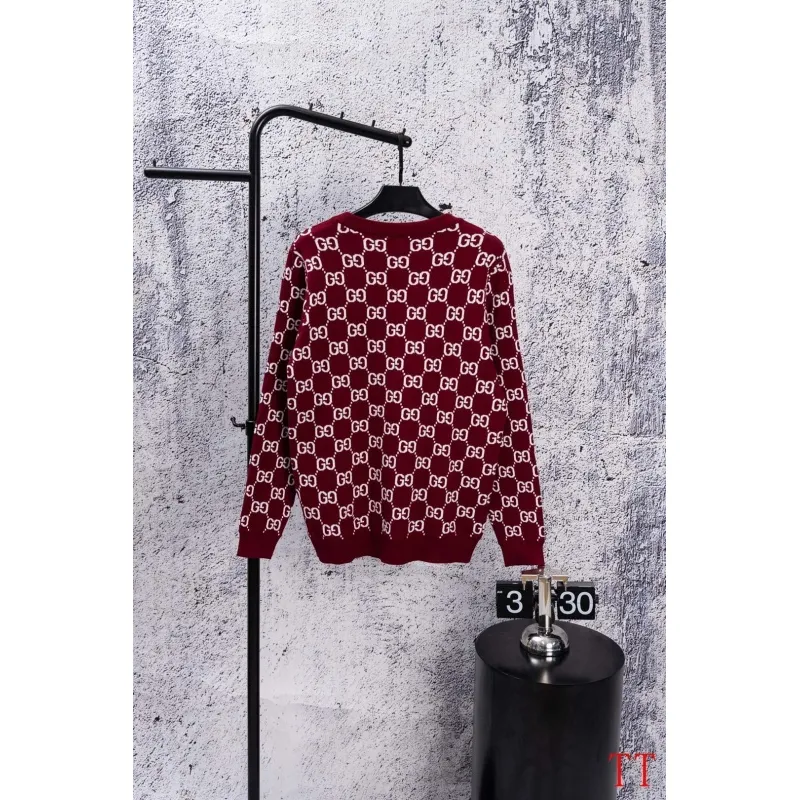 Gucci Sweaters for Men New classic fine-knit crewneck sweater for AW #A57885