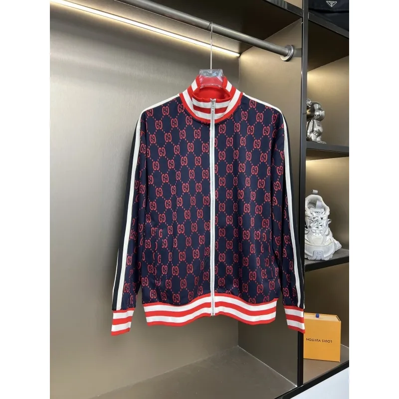 Gucci Tracksuits for men and women long tracksuits #A57770